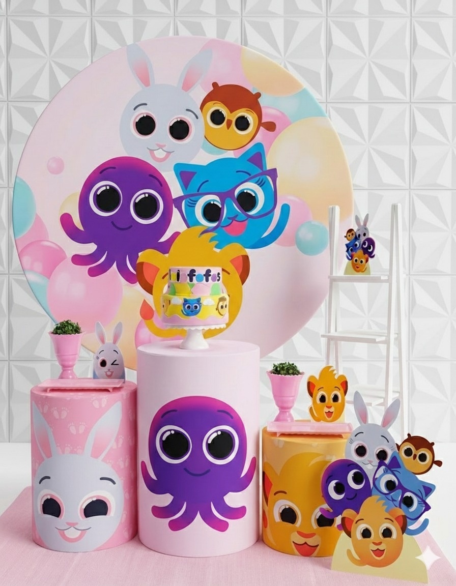 Bolofofos Rosa 2 Prata  - GabiSantosDecorhttps://loquefacil.com/c/gabisantosdecor