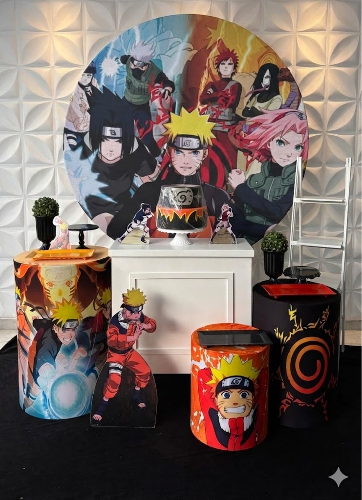 Naruto 1 Ouro - GabiSantosDecor