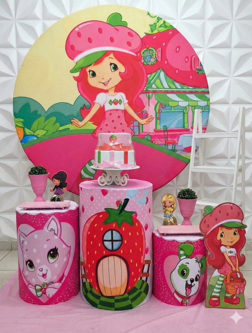 Moranguinho Grande Prata  - GabiSantosDecor