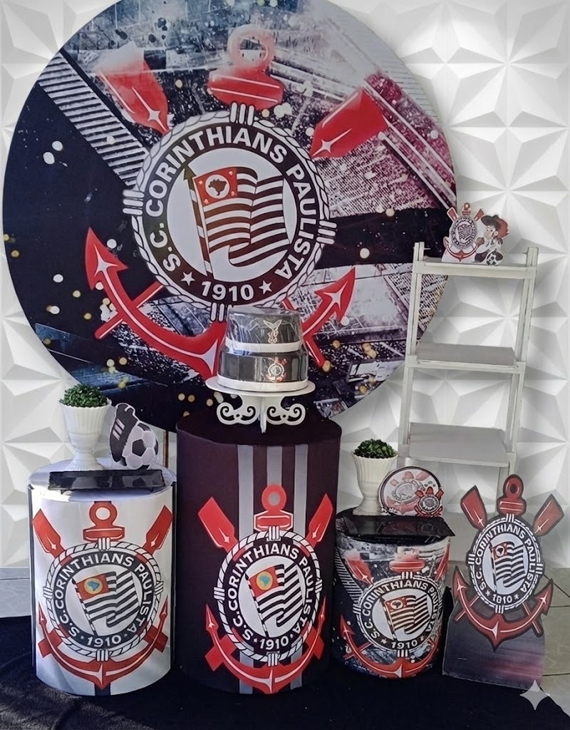Corinthians 2 Prata  - GabiSantosDecor