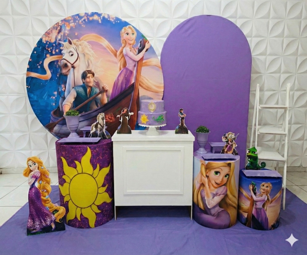 Rapunzel Luxo - GabiSantosDecor