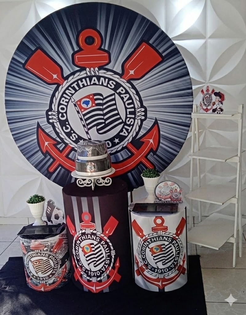 Corinthians 1 Prata  - GabiSantosDecor
