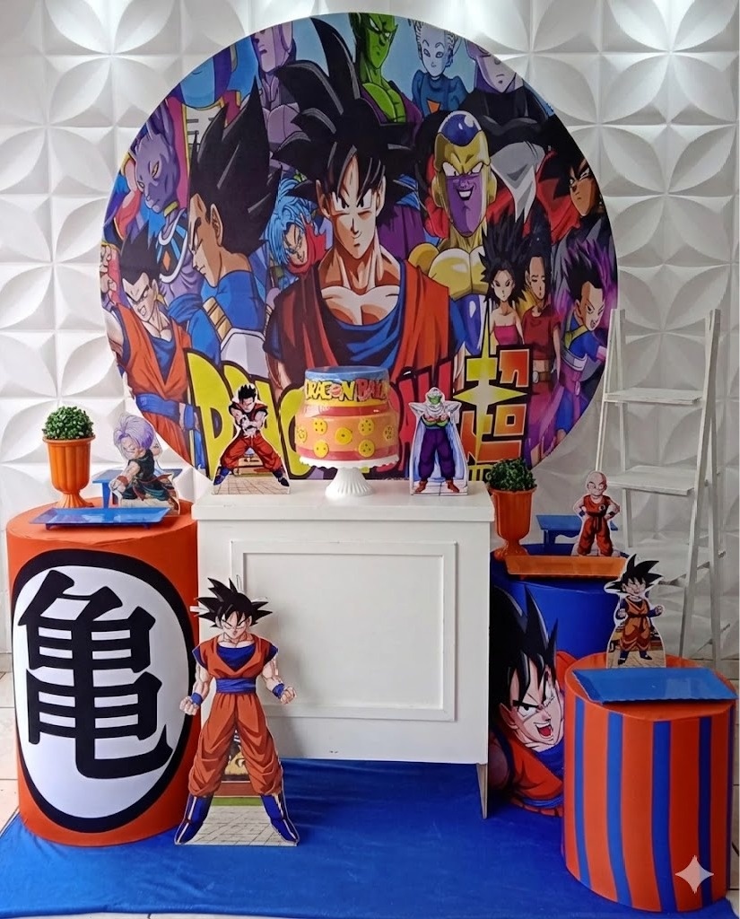 Dragon Ball Ouro - GabiSantosDecor