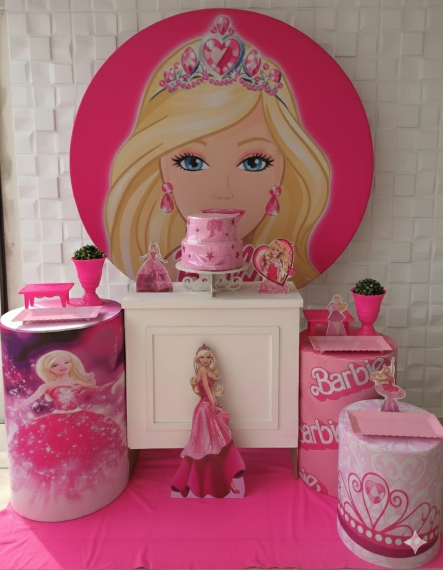 Barbie Loira Ouro  - GabiSantosDecor