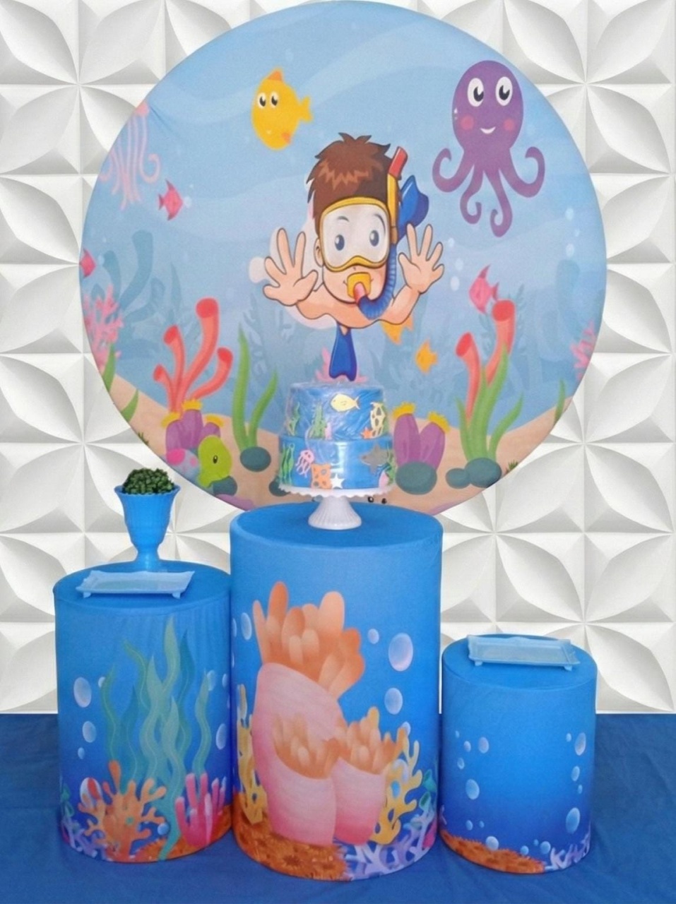 Fundo Do Mar Bronze  - GabiSantosDecor