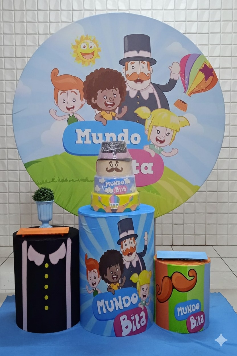 Mundo Bita Bronze  - GabiSantosDecor