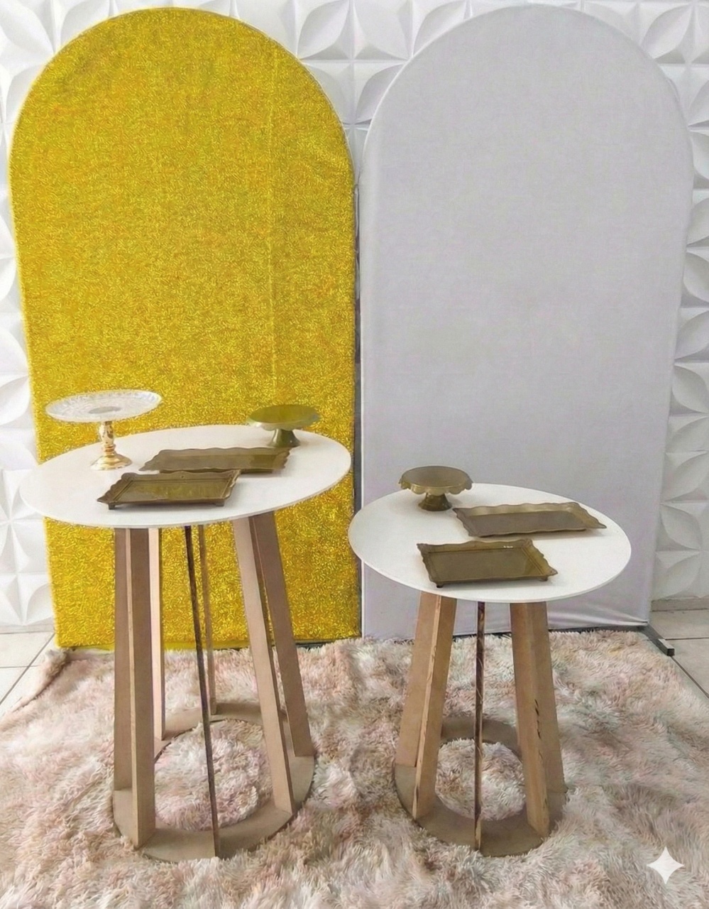 Branco Dourado  - GabiSantosDecor