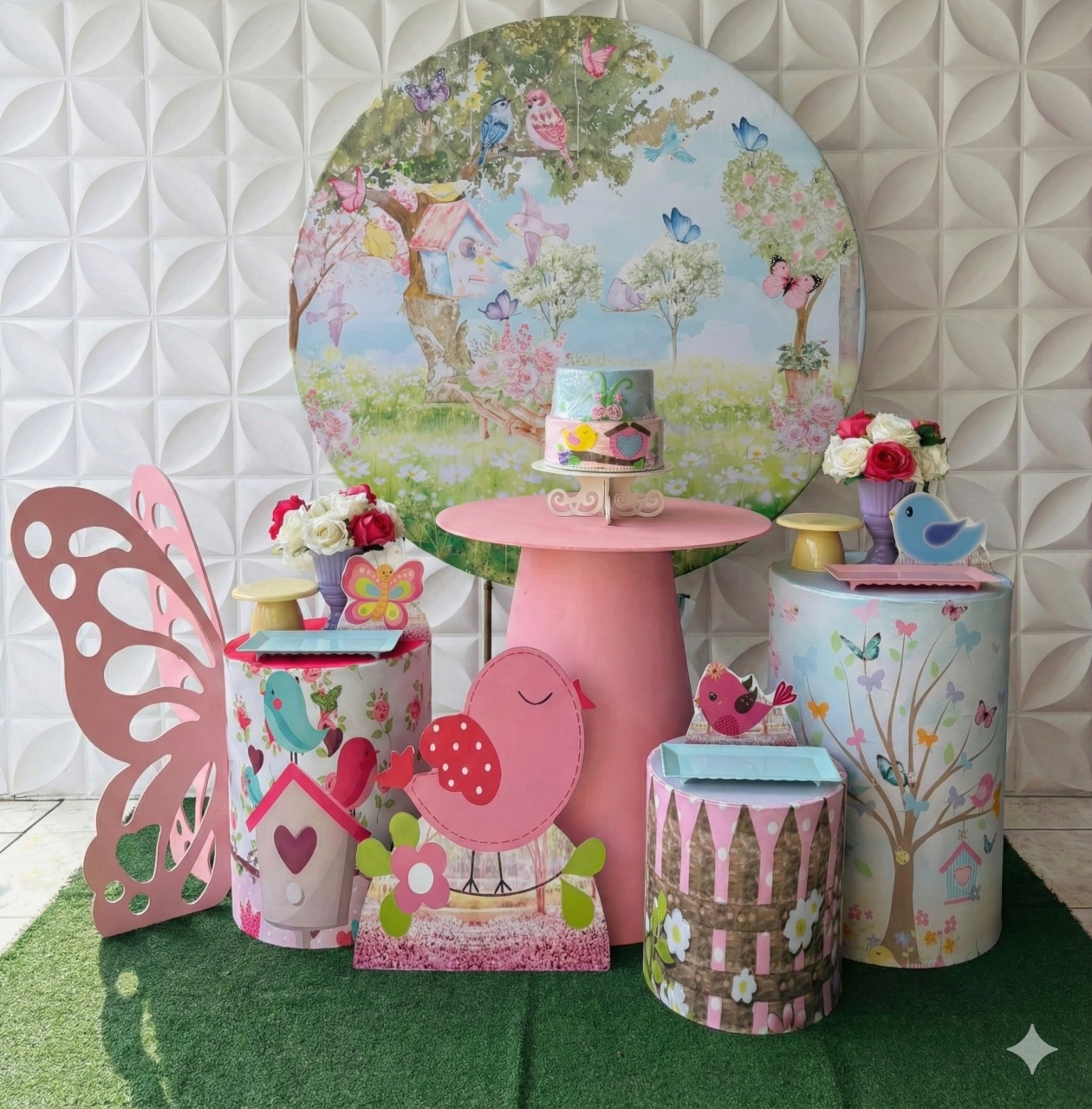Jardim Encantado Composição  - GabiSantosDecor