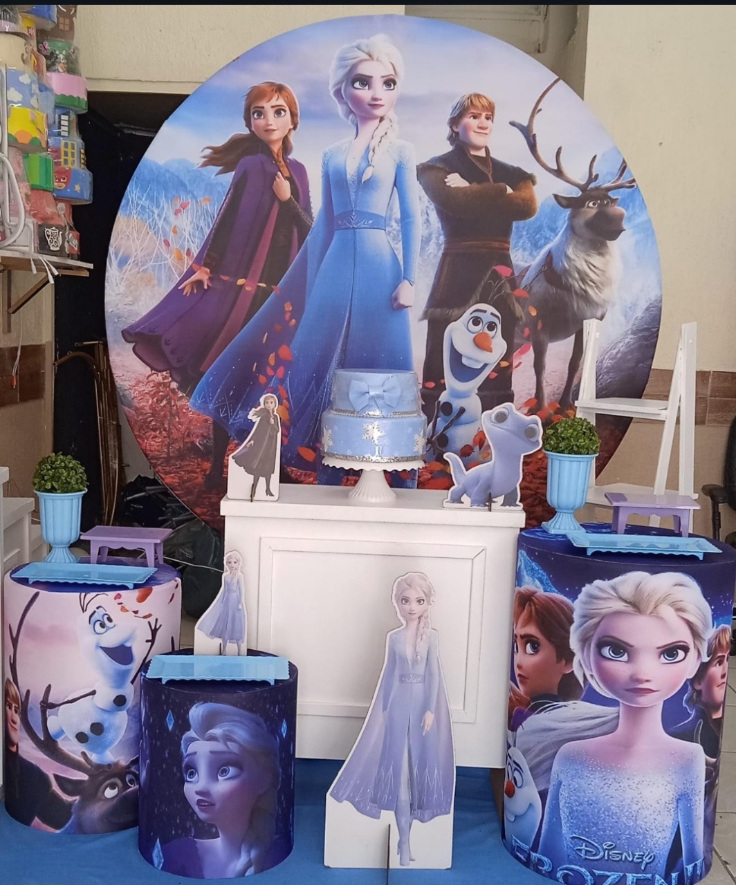Frozen 2 Ouro - GabiSantosDecor