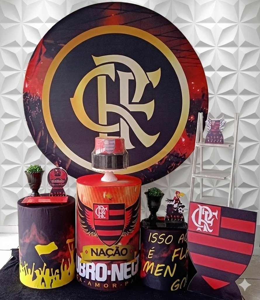 Flamengo Prata - GabiSantosDecor