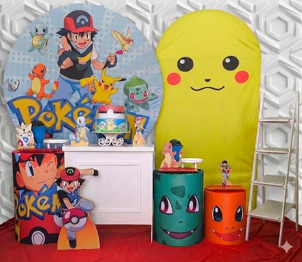 Pokémon Luxo  - GabiSantosDecor