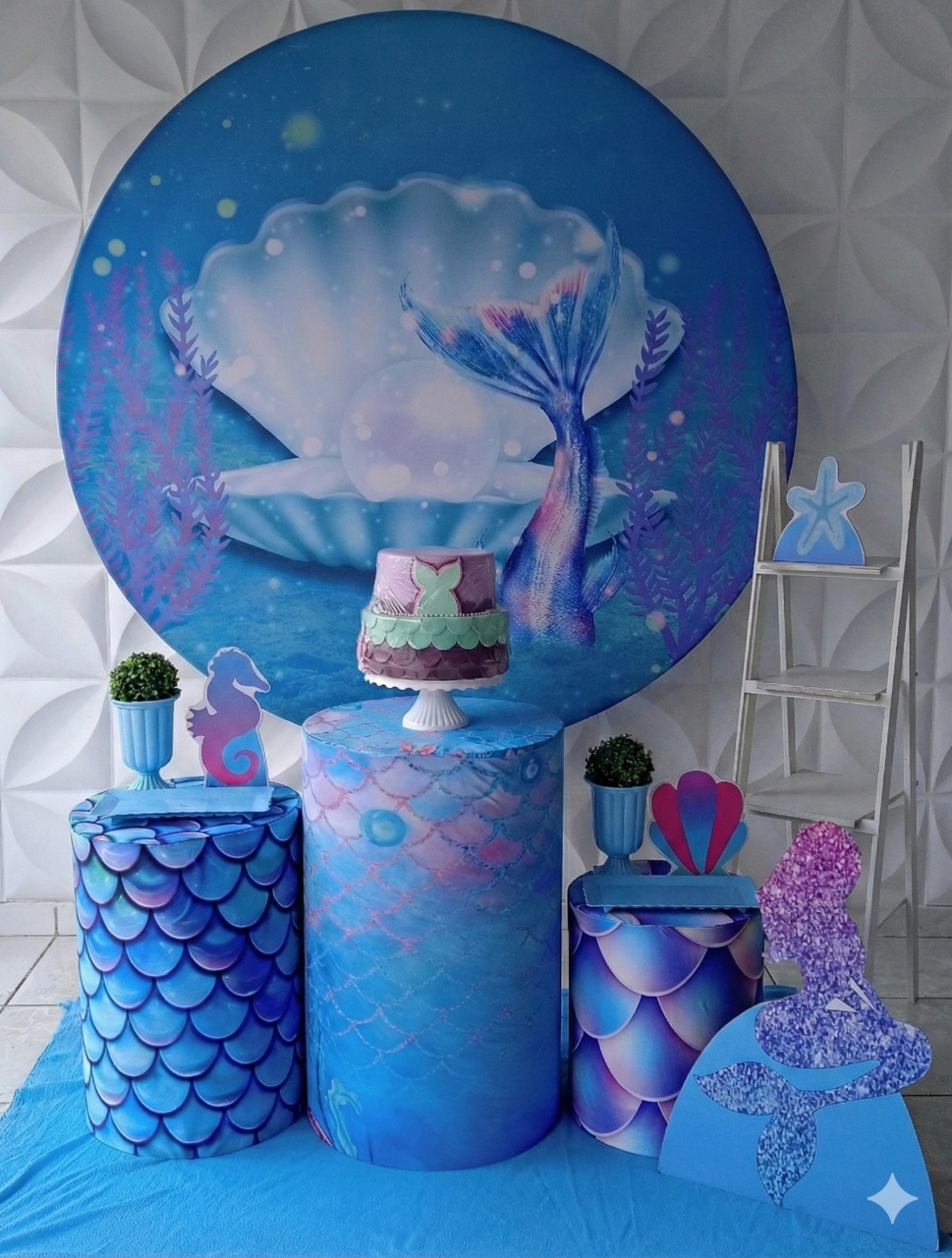 Sereia Prata - GabiSantosDecor