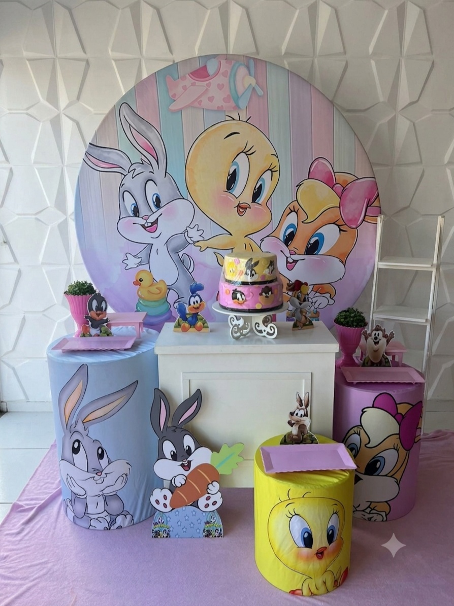 Looney Tunes Rosa Ouro - GabiSantosDecorhttps://loquefacil.com/c/gabisantosdecor