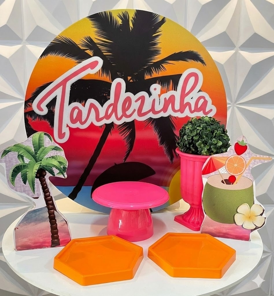 Kit Mesa Tardezinha  - GabiSantosDecor