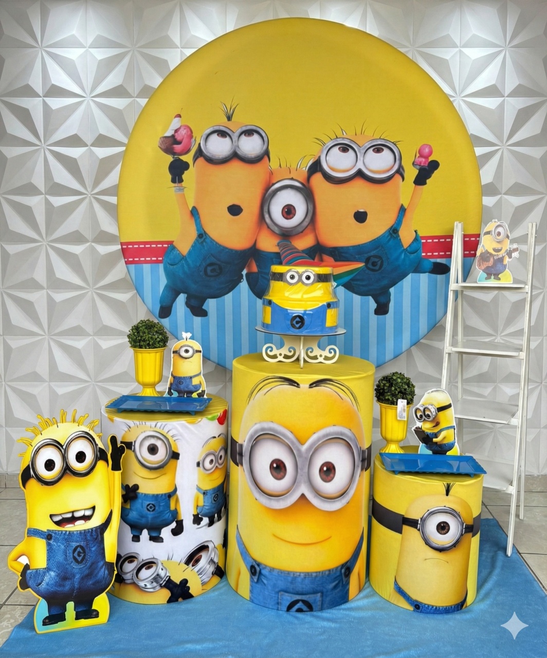 Minions Prata  - GabiSantosDecor
