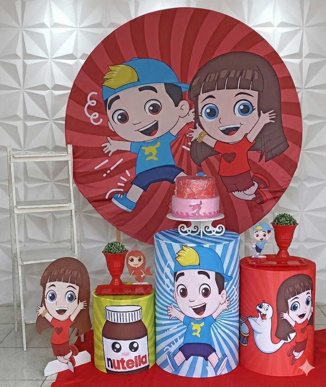 Gi Lucas Neto Prata - GabiSantosDecor