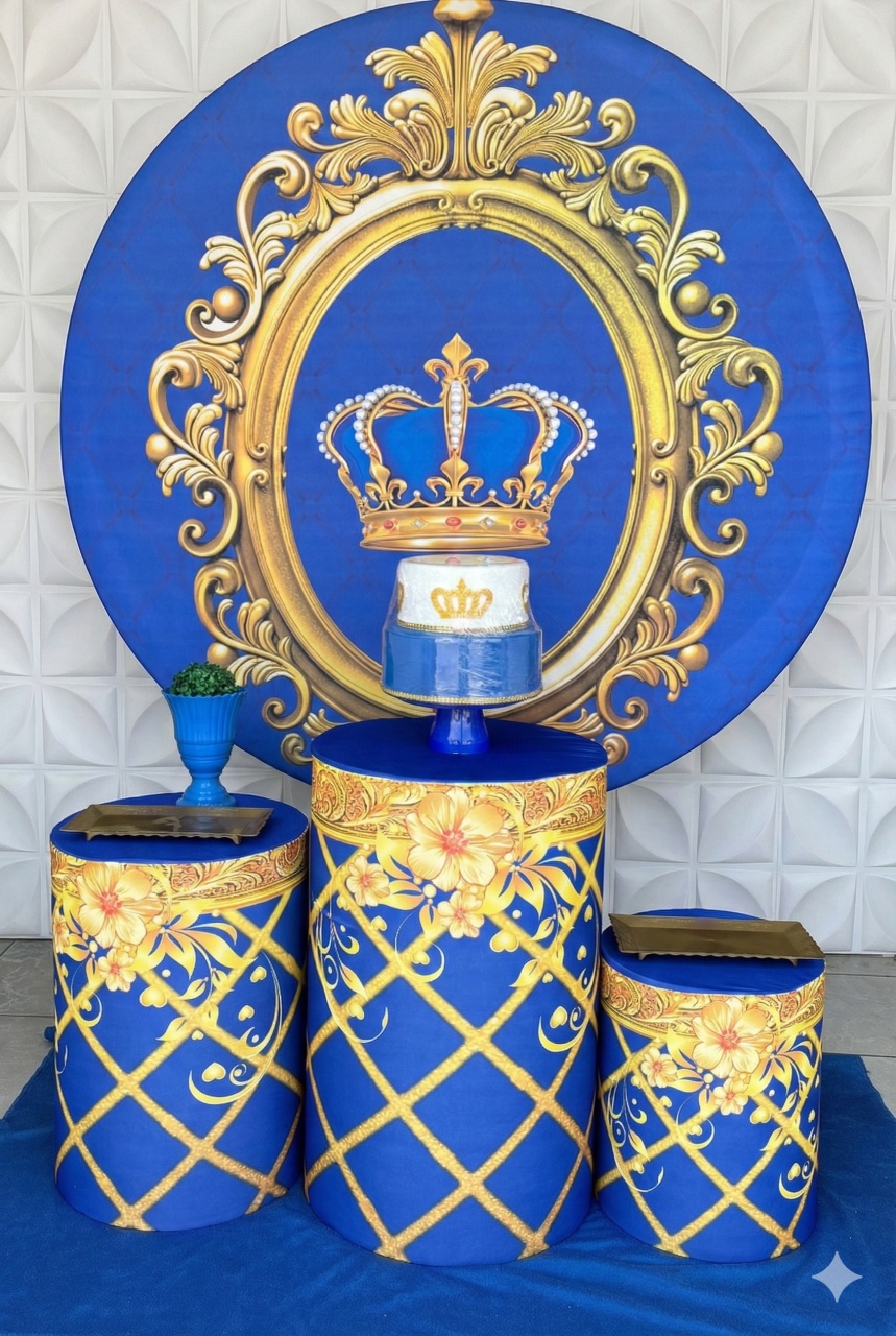 Realeza Azul Bronze  - GabiSantosDecor