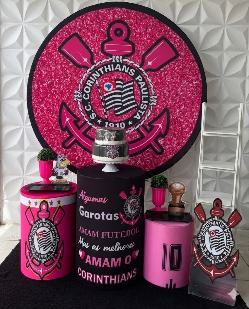 Corinthians Rosa Prata  - GabiSantosDecor