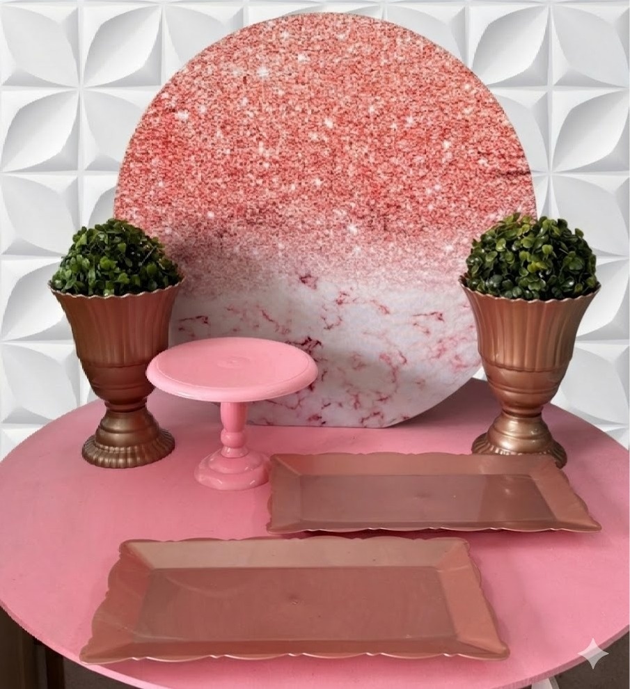 Rose de Mesa - GabiSantosDecor