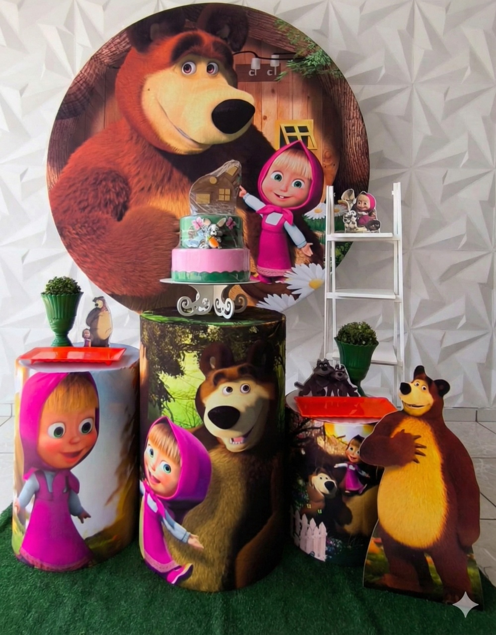 Marsha E O Urso Prata - GabiSantosDecor