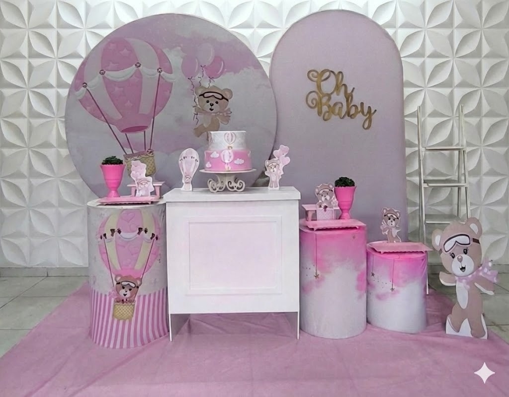 Ursa Baloeira Luxo - GabiSantosDecor