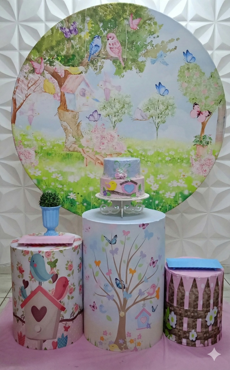 Jardim Encantado 1 Bronze  - GabiSantosDecor