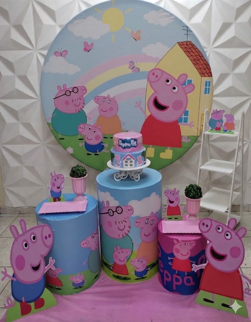 Peppa Pig Prata  - GabiSantosDecor