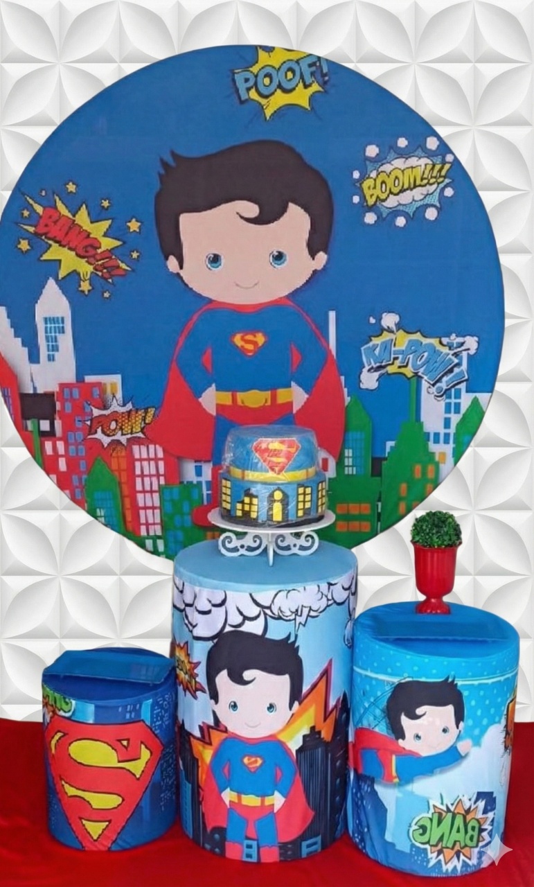 Superman Cut Bronze - GabiSantosDecor