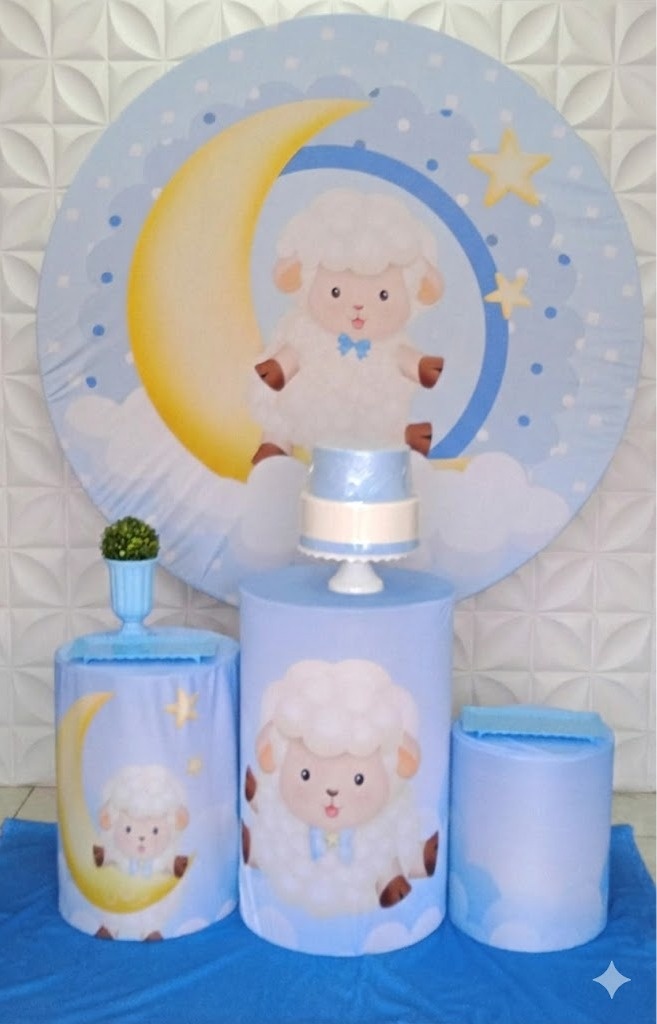 Ovelha Azul Bronze - GabiSantosDecor