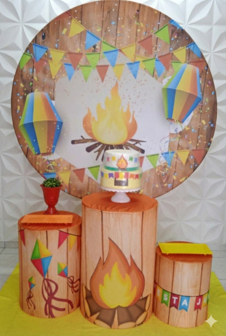 Festa Junina Bronze  - GabiSantosDecor