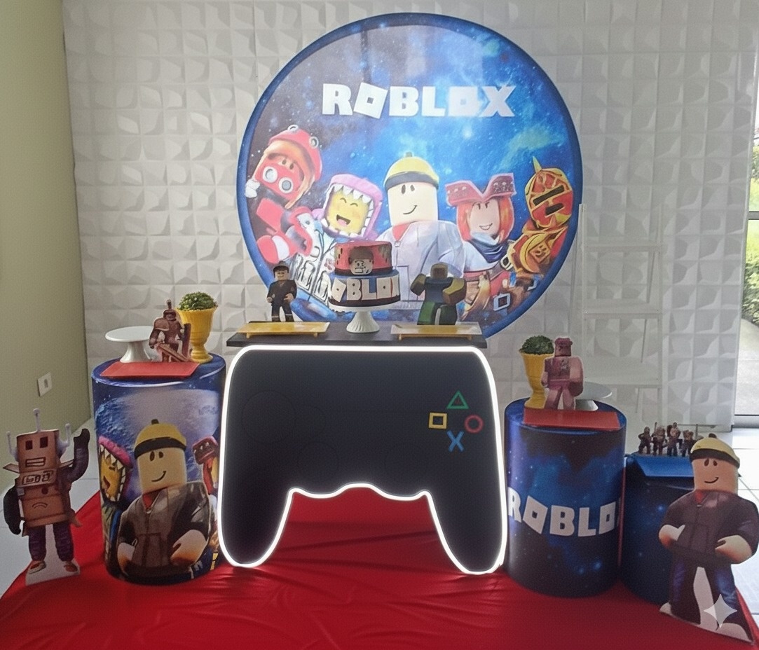 Roblox Ouro Gamer  - GabiSantosDecor