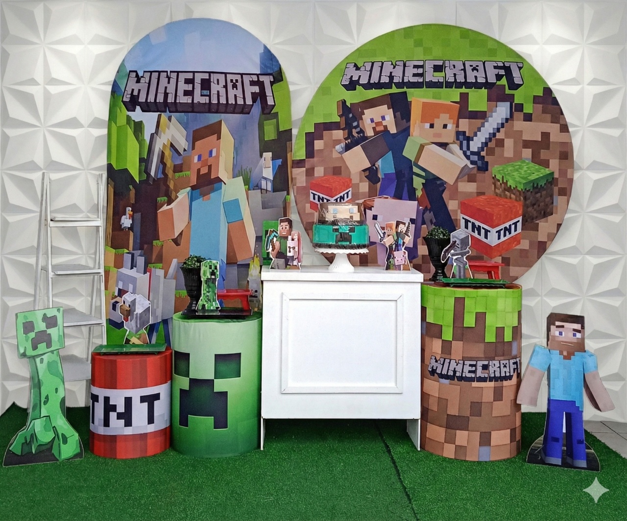 Minecraft Luxo  - GabiSantosDecor