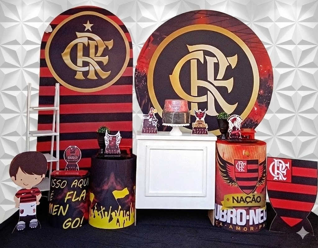 Flamengo Luxo - GabiSantosDecor