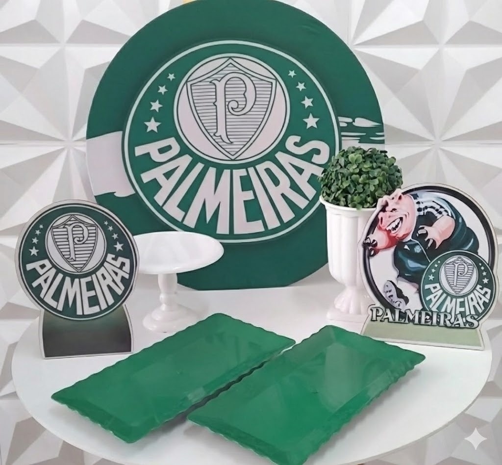 Kit Mesa Palmeiras  - GabiSantosDecor