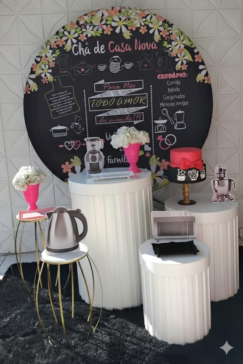 Chá de Casa Nova - GabiSantosDecor