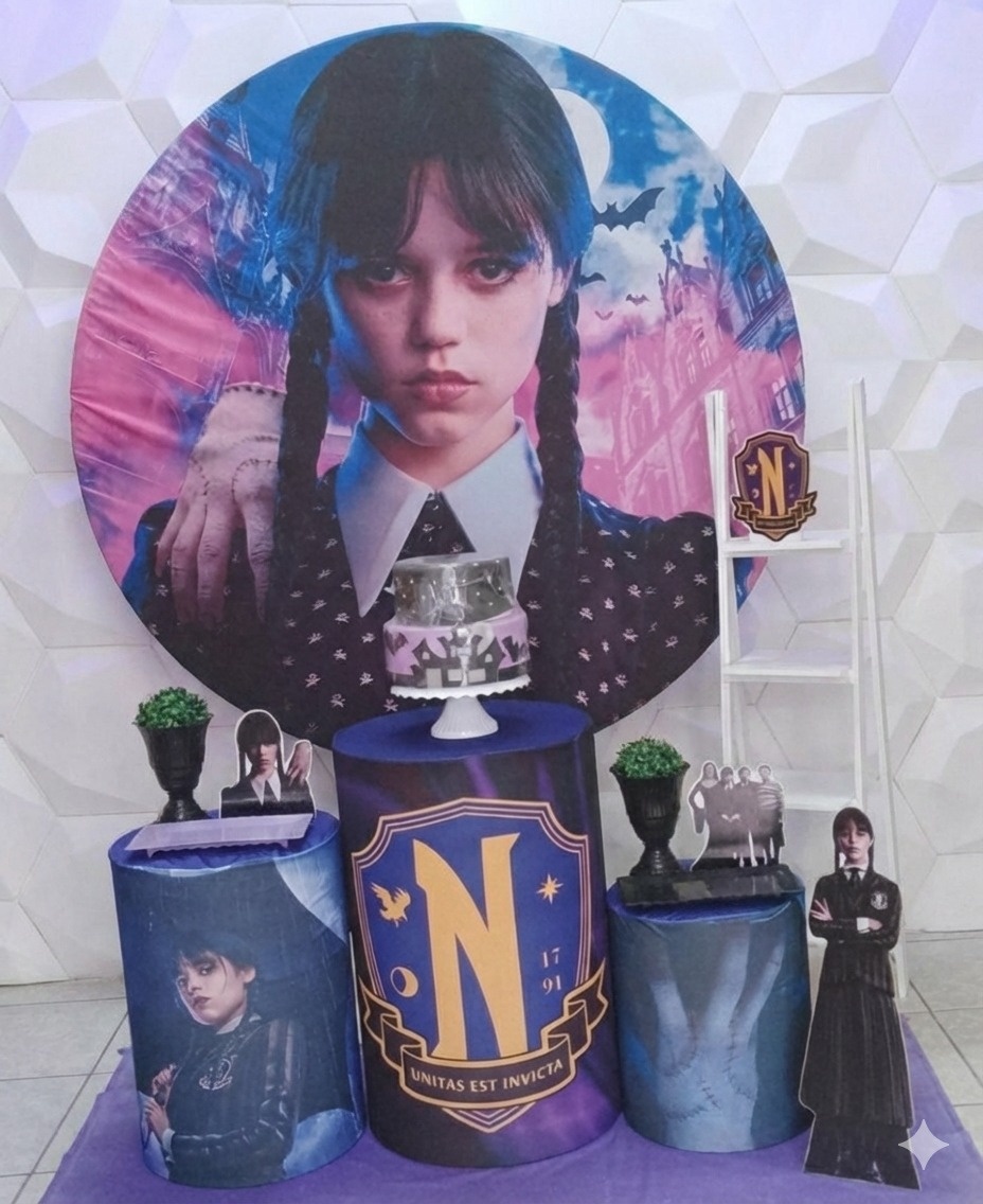 Wandinha 2 Prata  - GabiSantosDecor