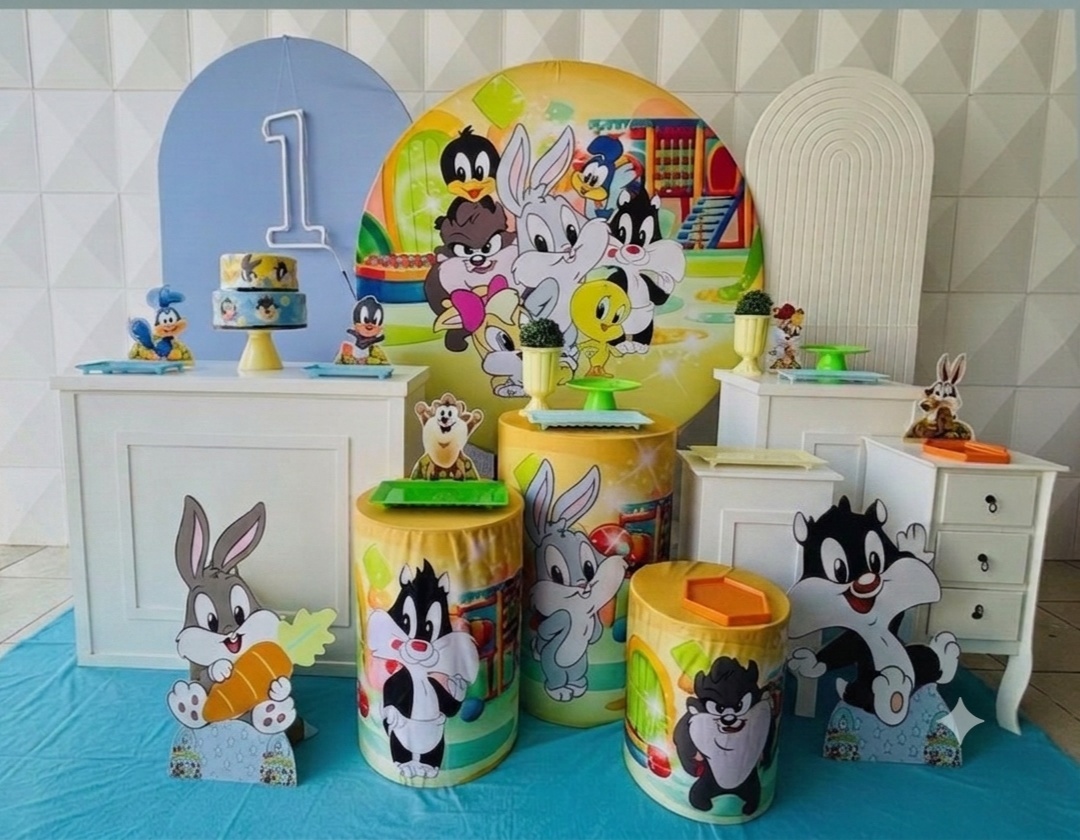 Composição Looney Tunes  - GabiSantosDecorhttps://loquefacil.com/c/gabisantosdecor