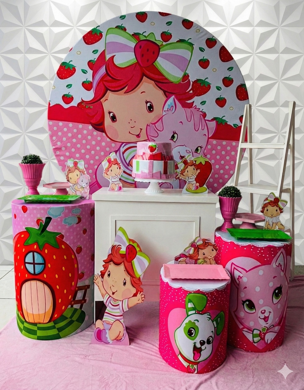 Moranguinho Baby Ouro  - GabiSantosDecor