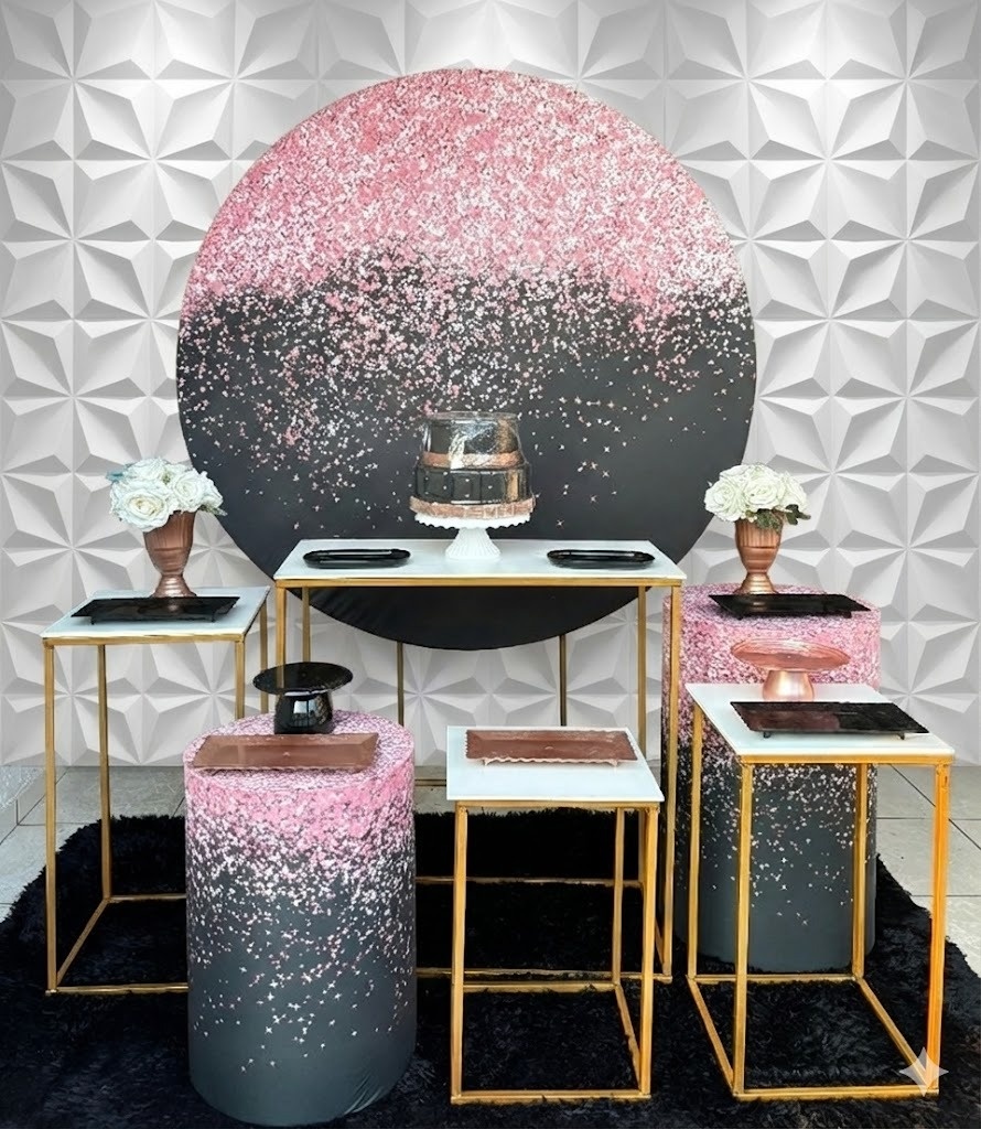 Preto Rosa Luxo  - GabiSantosDecor