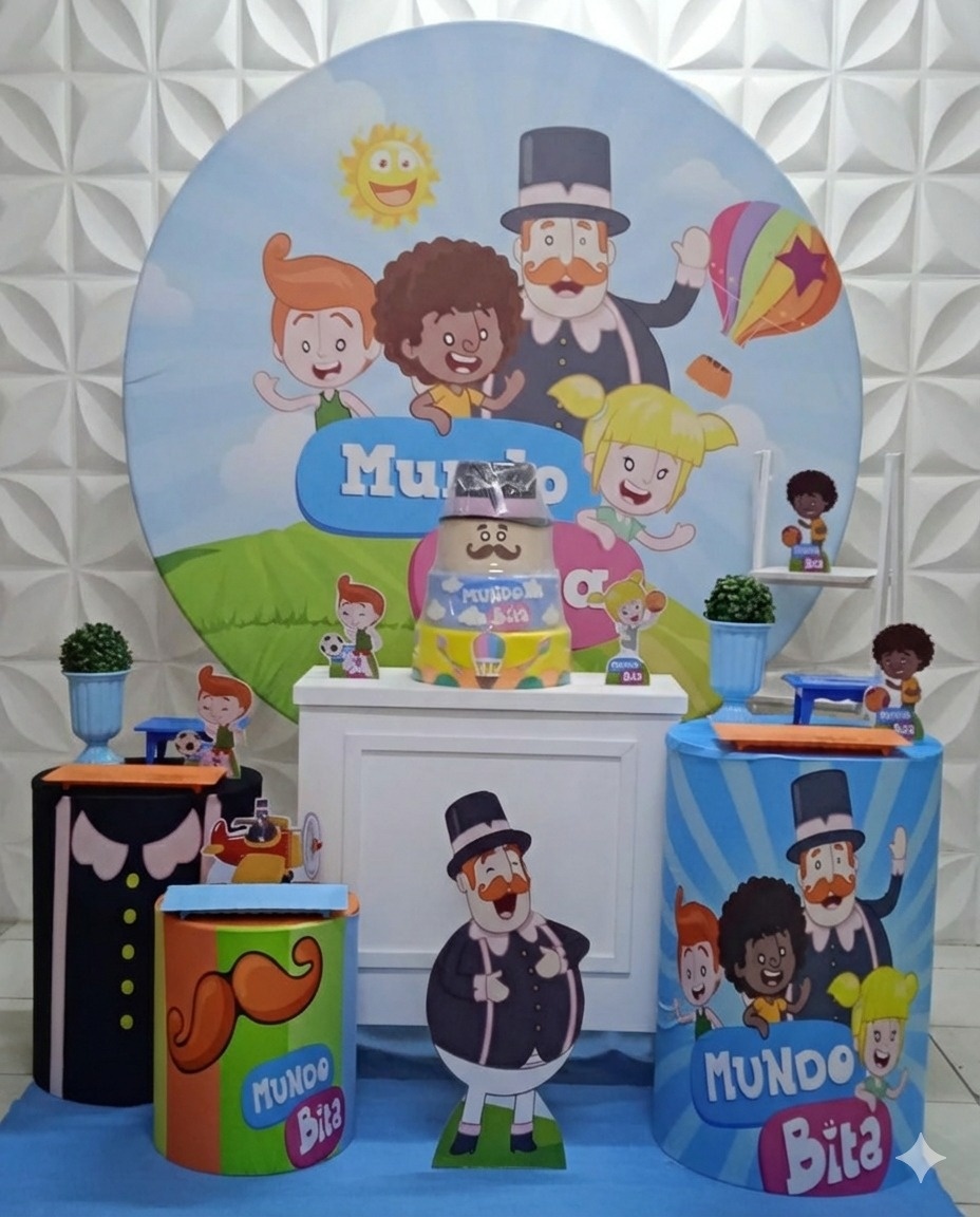Mundo Bita Ouro  - GabiSantosDecor