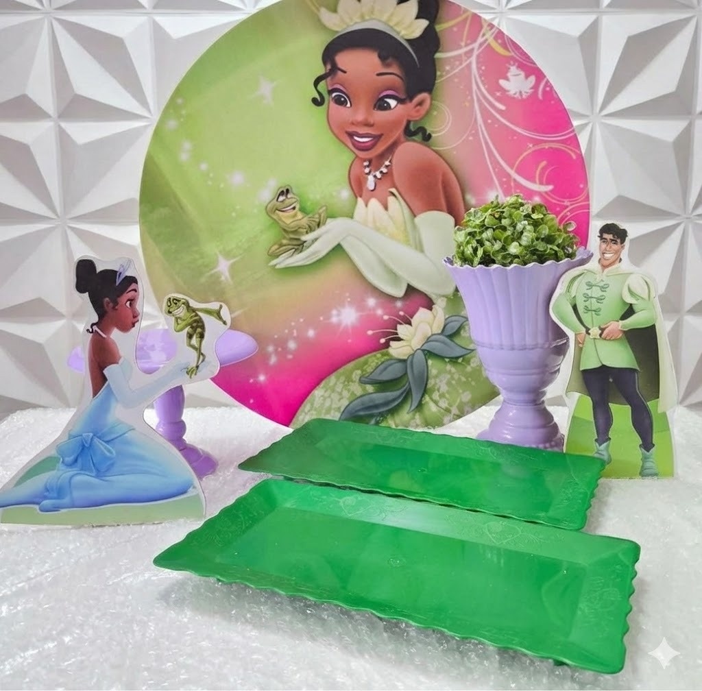 Kit Mesa Princesa E O Sapo - GabiSantosDecor
