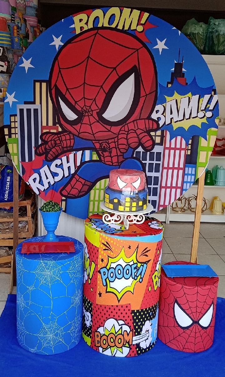 Homem Aranha Cut Bronze  - GabiSantosDecor