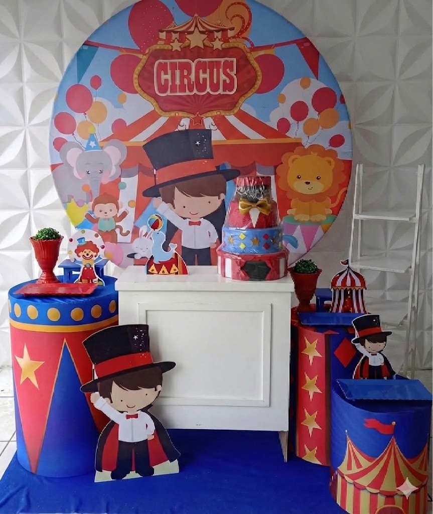 Circo Ouro - GabiSantosDecor