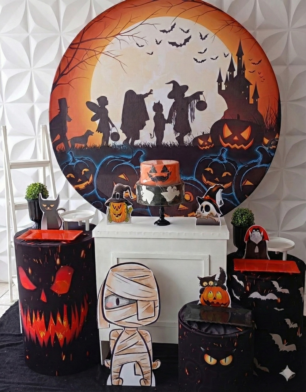 Halloween Ouro  - GabiSantosDecor