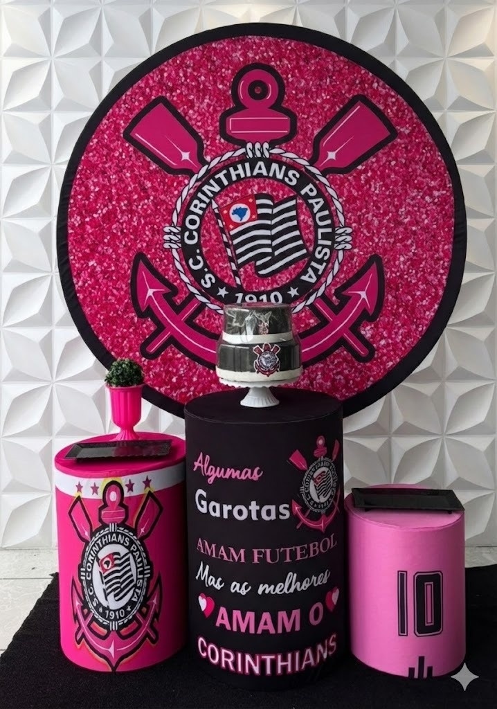 Corinthians Rosa Bronze  - GabiSantosDecor