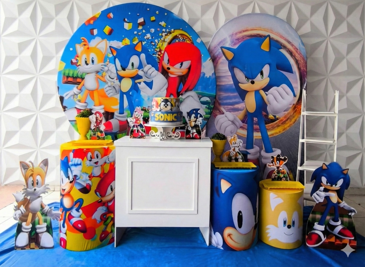 Sonic Amarelo Luxo - GabiSantosDecor