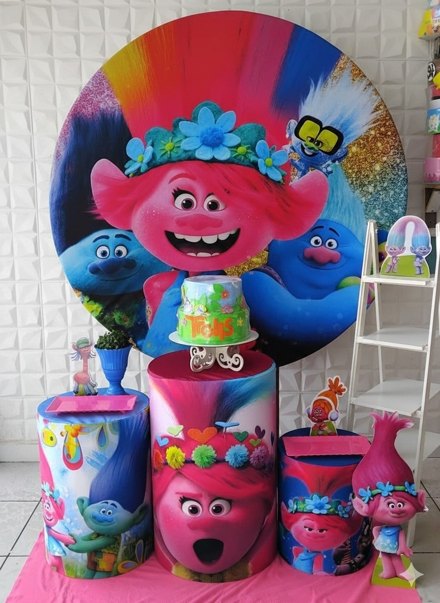 Trolls Prata  - GabiSantosDecor