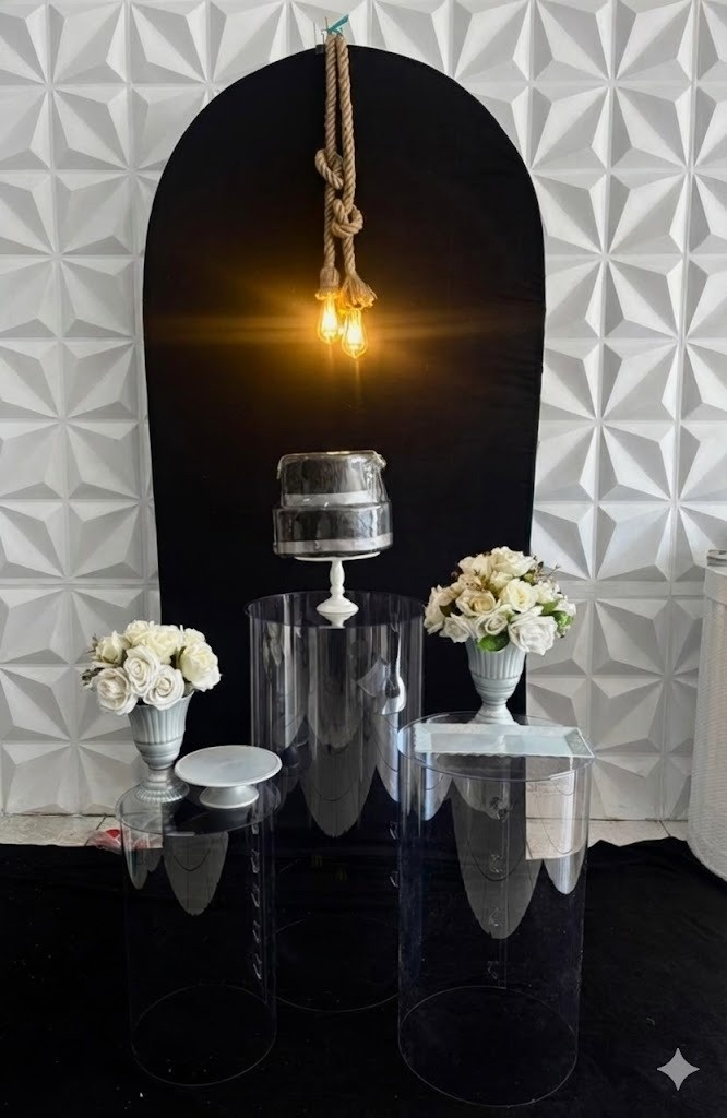 Preto Prata Acrilico 2 - GabiSantosDecor
