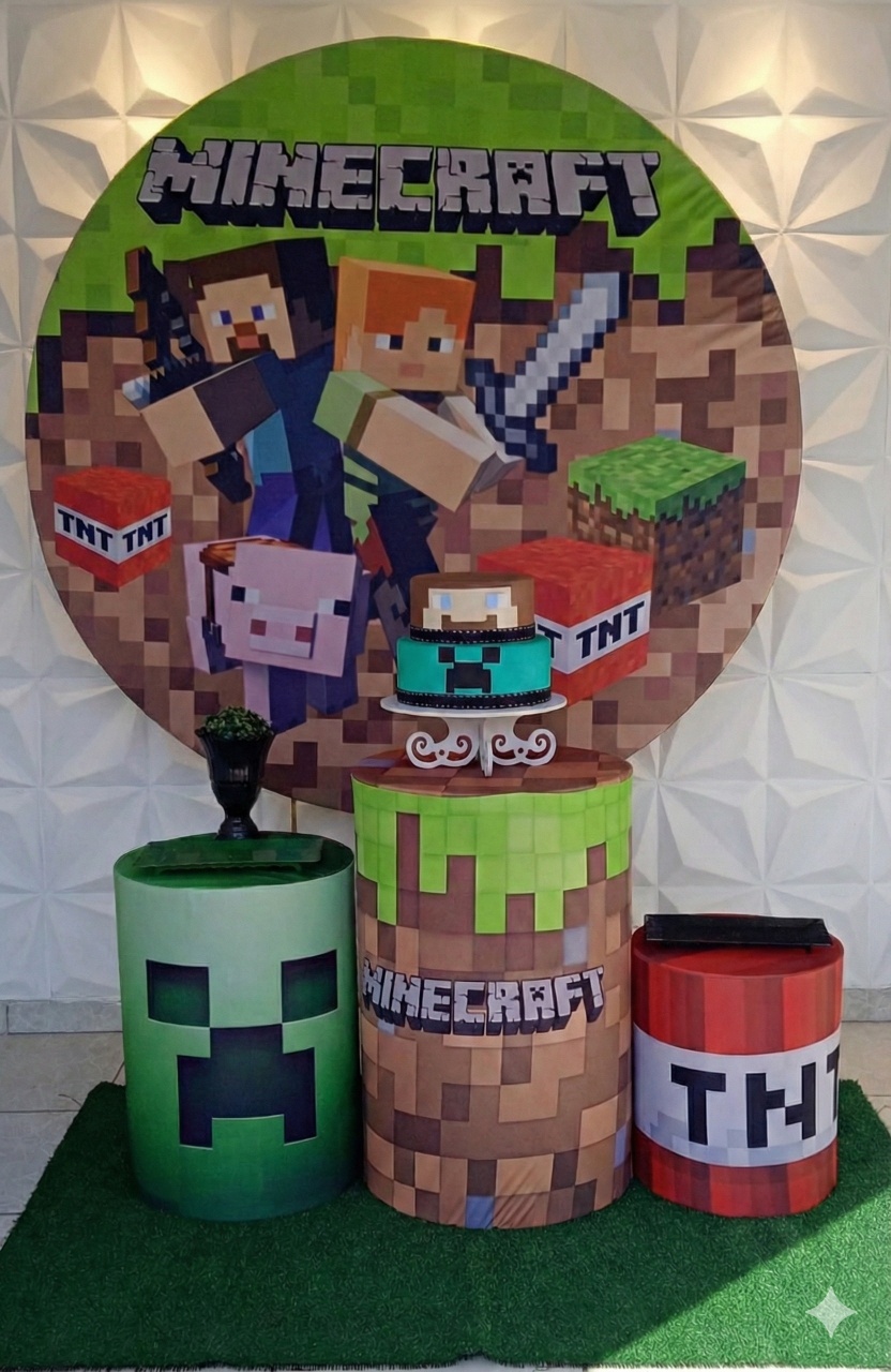 Minecraft Bronze  - GabiSantosDecor