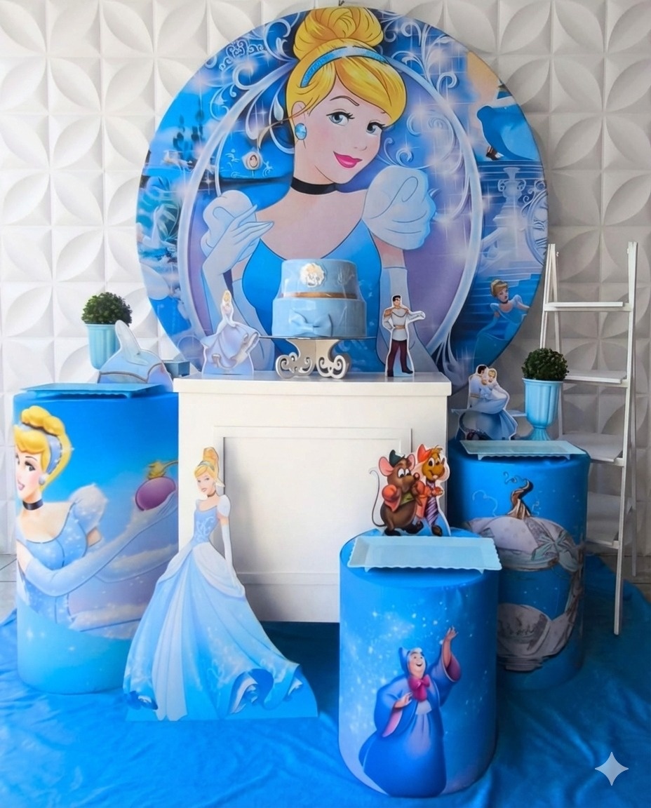 Cinderela Ouro  - GabiSantosDecor